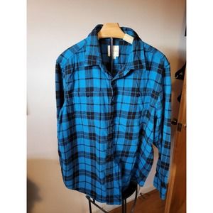 Pre-Loved American Eagle 100% Cotton Flannel Shirt Men's XL
